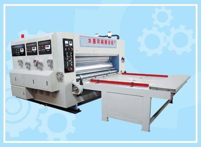 semiauto printing slotting machine